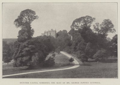 Dunster Castle, Somerset, the Seat of Mr George Fownes Luttrell by English Photographer