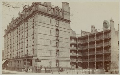 Ebury Buildings on Pimlico Road by English Photographer