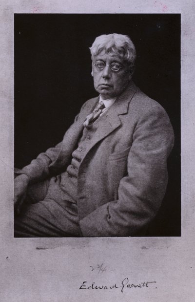 Edward Garnett, English writer, literary critic and editor by English Photographer