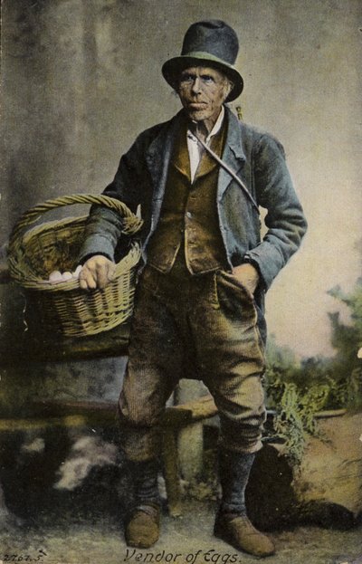 Egg Seller by English Photographer