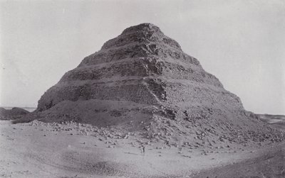 Egypt: The Step Pyramid at Sakkara by English Photographer
