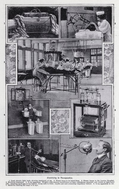 Electricity in therapeutics by English Photographer