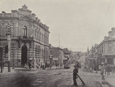 Elizabeth Street, Hobart by English Photographer