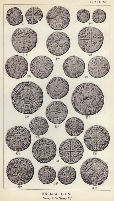 English Coins, Henry IV, Henry VI by English Photographer