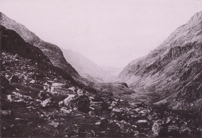 Entrance to the Pass of Llanberis by English Photographer