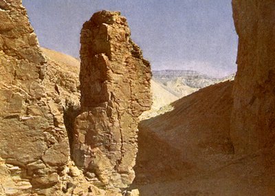 Entrance to the tomb of Seti I by English Photographer