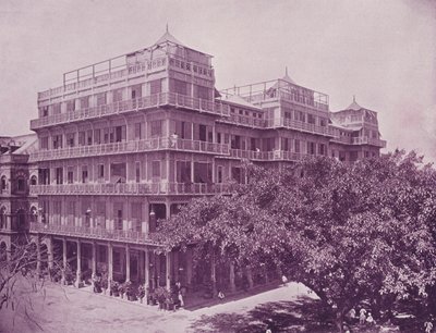Esplanade (Watsons) Hotel, Bombay by English Photographer