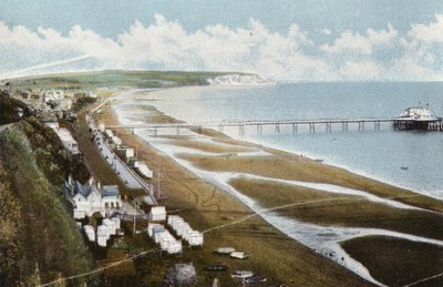 Esplanade, Sandown, and Culver Cliff by English Photographer