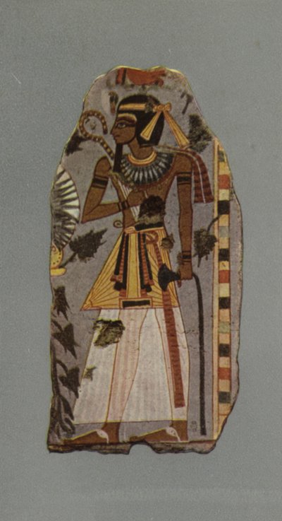 Figure of Amen-hetep I, King of Egypt, BC 1600 by English Photographer
