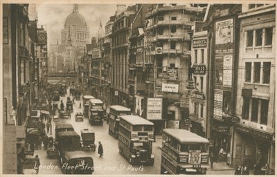 Fleet Street and St Paul