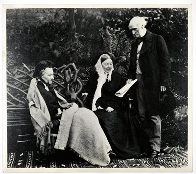 Florence Nightingale, Parthenope, Lady Verney and Sir Harry Verney at Claydon House by English Photographer