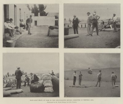 Four Snap-Shots at Some of the Johannesburg Reform Committee in Pretoria Jail by English Photographer
