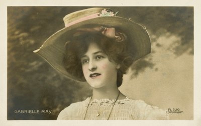 Gabrielle Ray, English Stage Actress by English Photographer