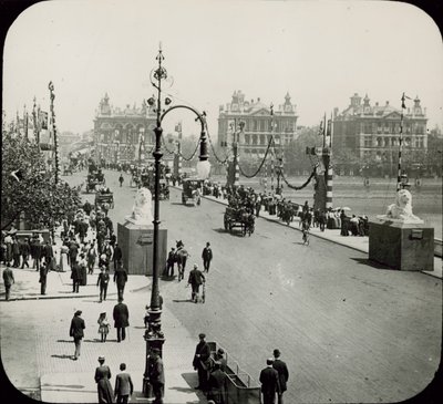 General View of Westminster Bridge by English Photographer