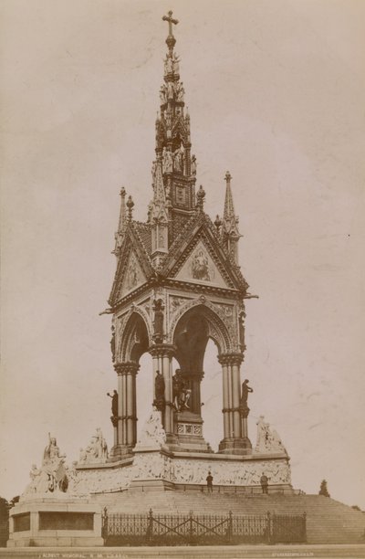 General View of the Albert Memorial by English Photographer