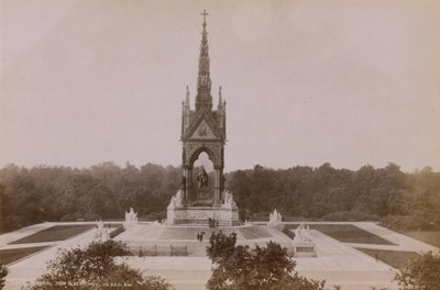 General View of the Albert Memorial by English Photographer