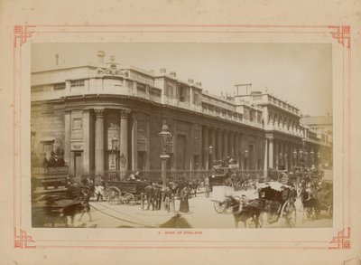 General View of the Bank of England by English Photographer