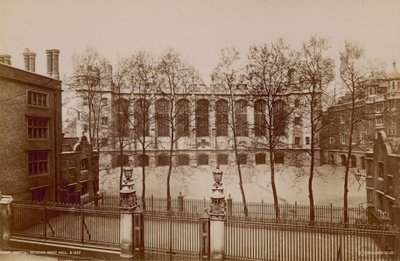 General View of the Great Hall of Christs Hospital by English Photographer