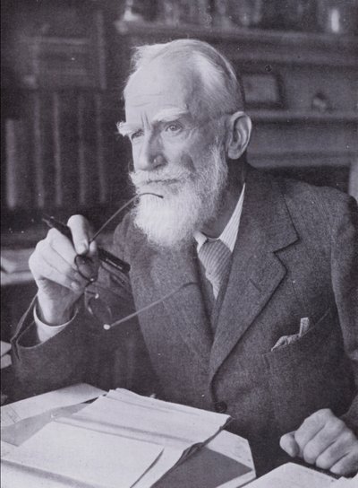 George Bernard Shaw by English Photographer