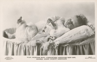 George Lascelles as a baby by English Photographer