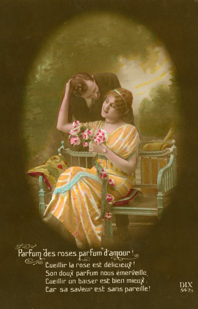 Glamour Postcard by English Photographer
