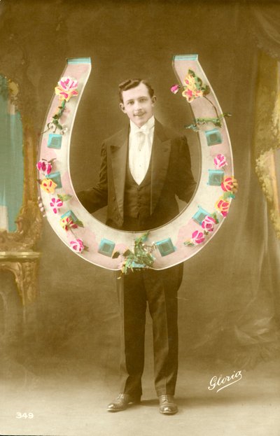 Glamour Postcard by English Photographer