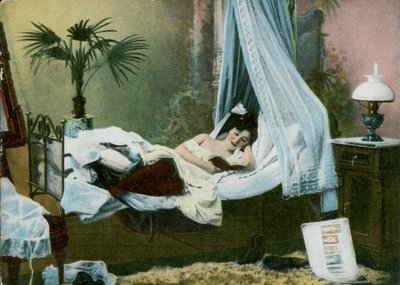 Glamour postcard by English Photographer