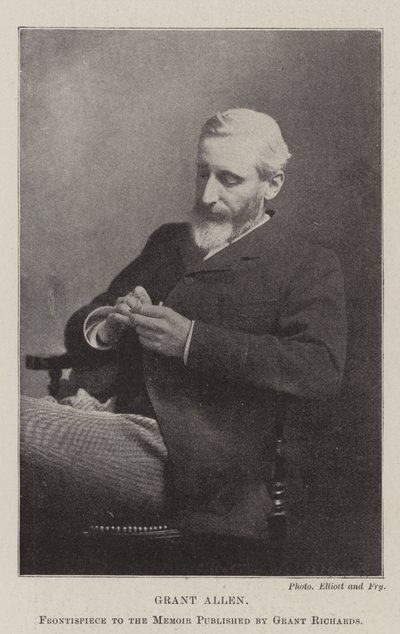 Grant Allen by English Photographer