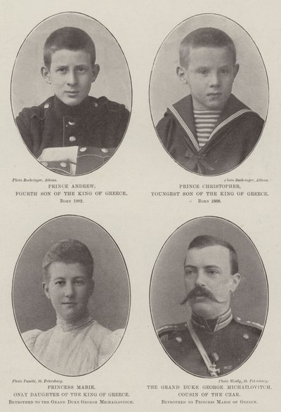 Greek Royals by English Photographer