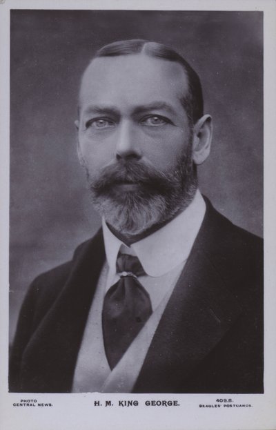 HM King George by English Photographer