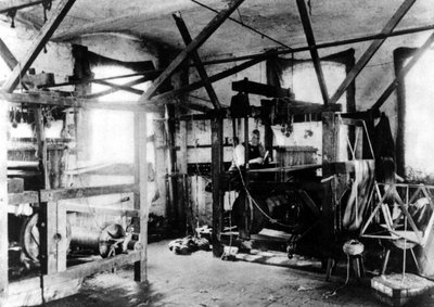 Handloom Weaver, Kidderminster by English Photographer