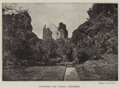 Hawarden Old Castle, Flintshire by English Photographer