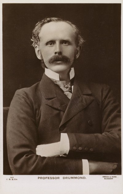Henry Drummond (1850-1897), Scottish evangelist, writer and lecturer by English Photographer