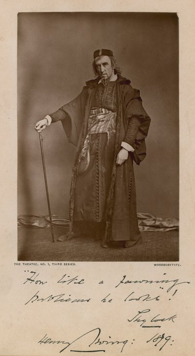 Henry Irving by English Photographer
