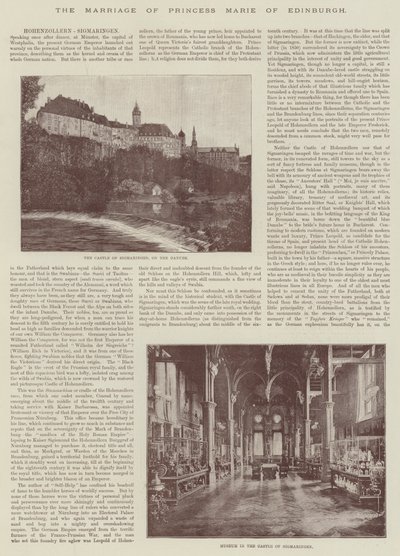 Hohenzollern-Sigmaringen by English Photographer