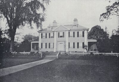 Home of Henry Wadsworth Longfellow, Cambridge, Massachusetts by English Photographer