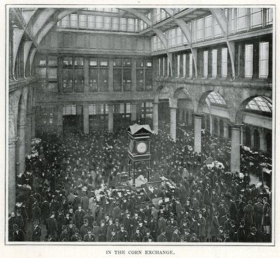 In the Corn Exchange by English Photographer