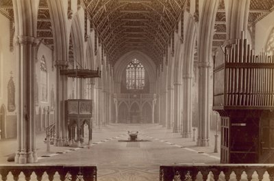 Interior of St Georges Cathedral by English Photographer