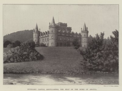Inverary Castle, Argyllshire, the Seat of the Duke of Argyll by English Photographer