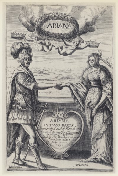 J Desmarets de Saint Sorlin, Ariana, J Haviland for T Walkley 1636 by English Photographer