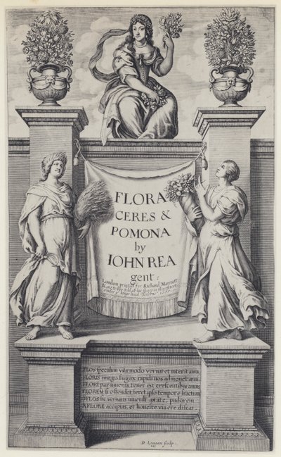 J Rea, Flora, Ceres, and Pomona, R Marriott 1665 by English Photographer