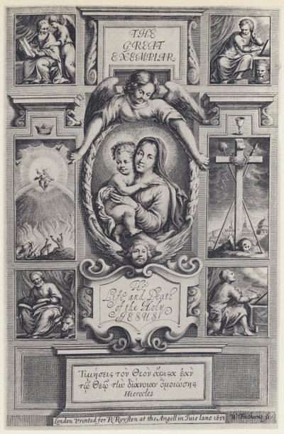 Jeremy Taylor, The Great Exemplar, J Flesher for R Royston 1653 by English Photographer