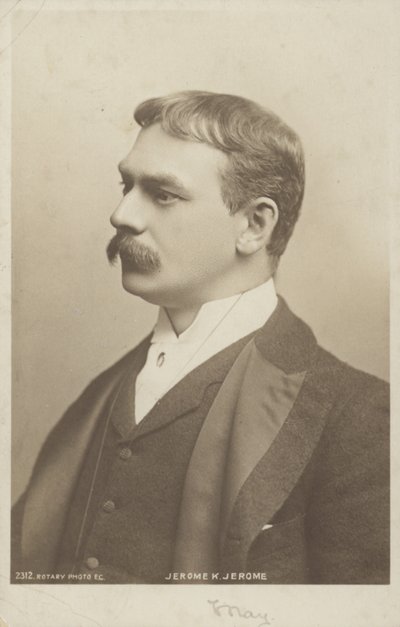 Jerome K Jerome (1859-1927), English author by English Photographer
