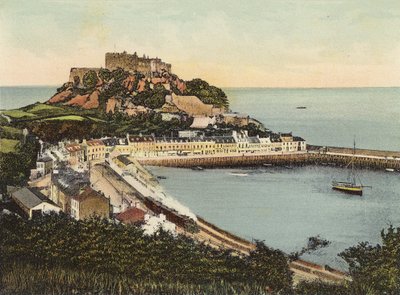 Jersey: Mount Orgueil Castle by English Photographer