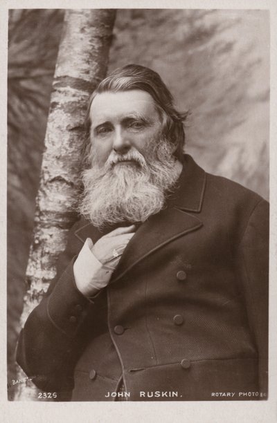 John Ruskin by English Photographer