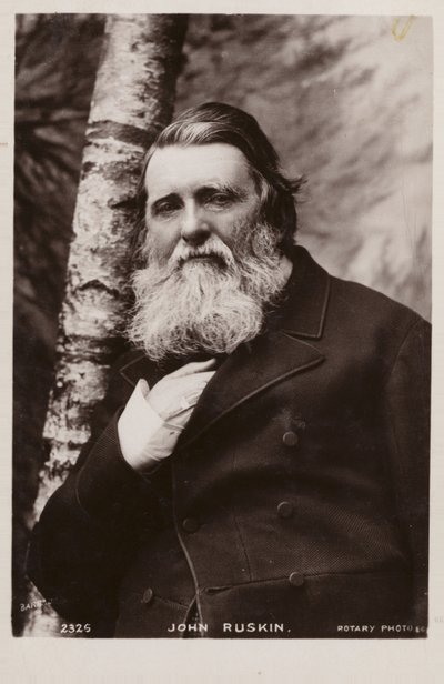 John Ruskin by English Photographer
