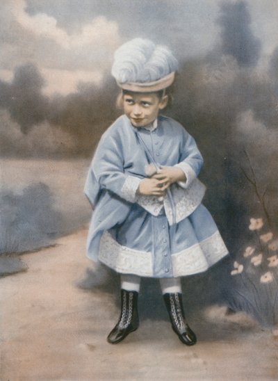 King George V as a Young Child, Sandringham, Norfolk, 1868 by English Photographer