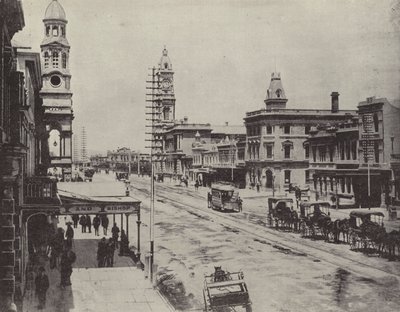 King William Street, Adelaide by English Photographer