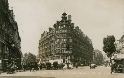 Knightsbridge and Brompton Road, SW, London by English Photographer