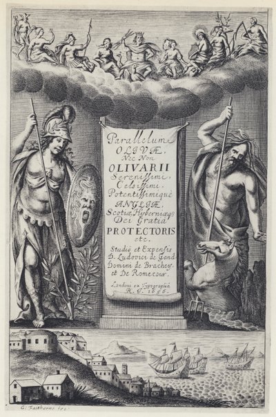 L de Gand, Parallelum Olivae, R I 1656 by English Photographer